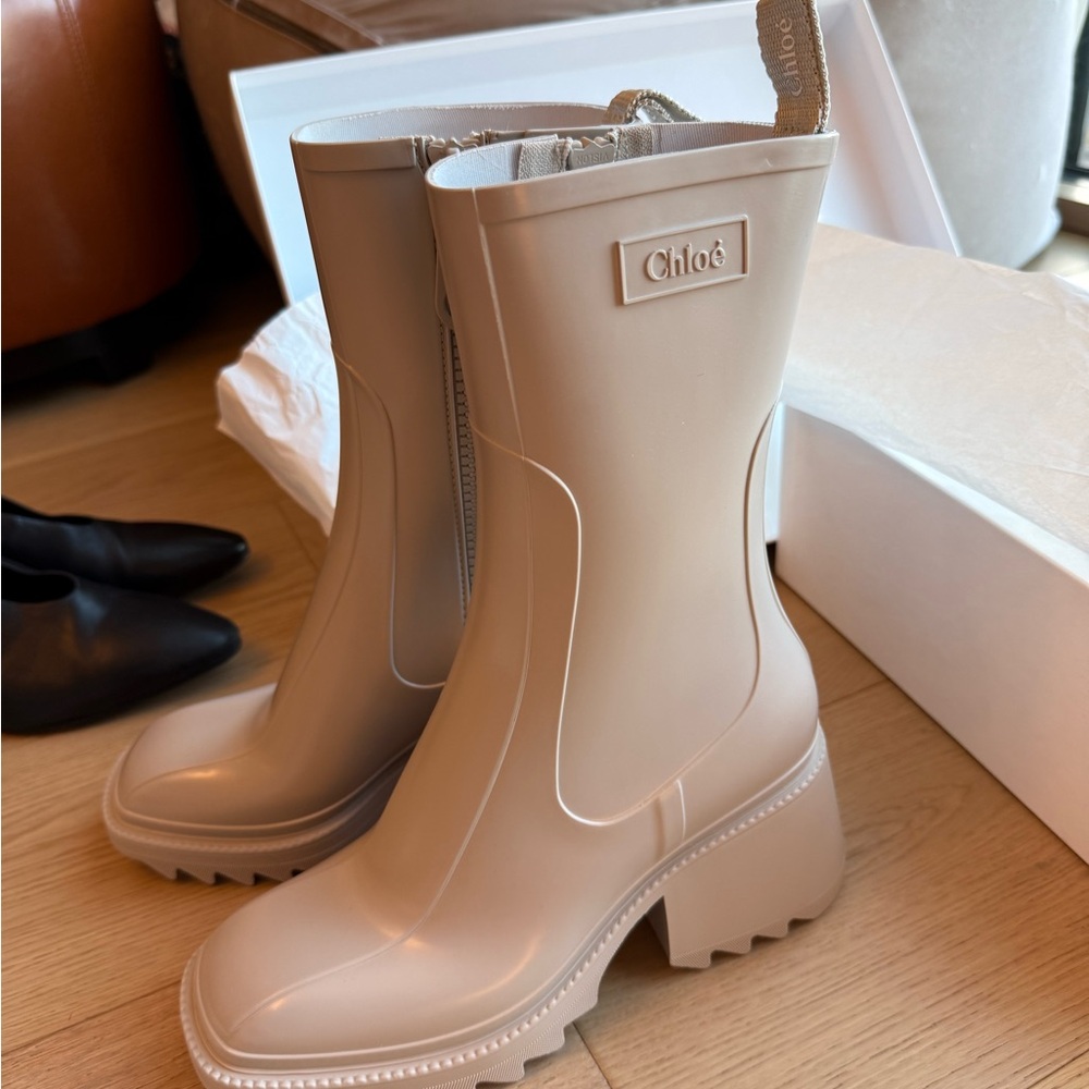 Chloe Betty Winter Rain Boots - Picture 3 of 11